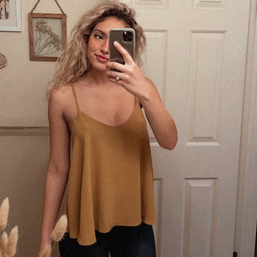 Mustard Topshop Tank